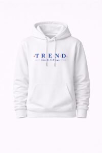 Sudadera blanca unisex