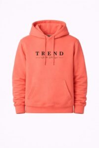 Sudadera salmón unisex